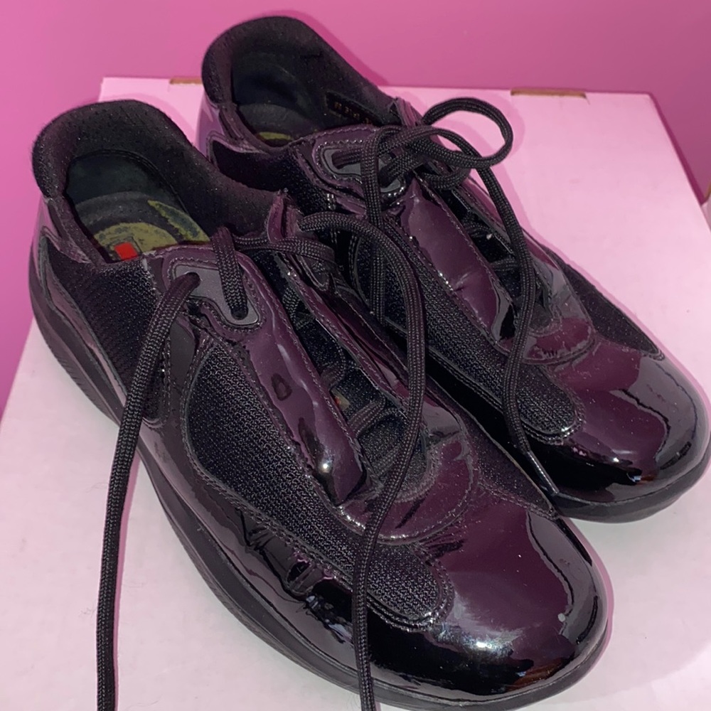Authentic prada shoes/sneakers size 38 prada leather
